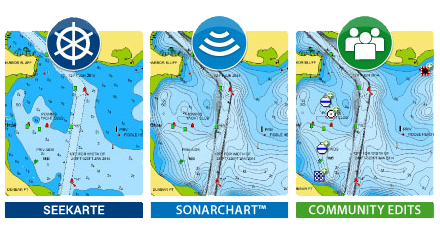 Navionics Seekarten plus